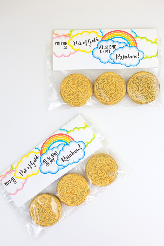 Gold Coin Oreo Cookies