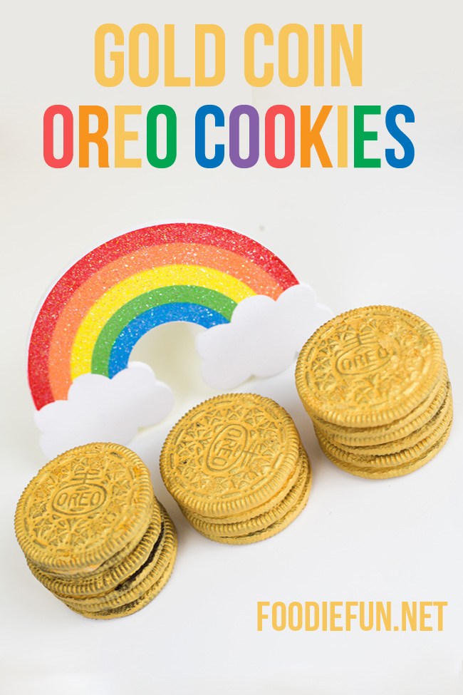 Gold Coin Oreo Cookies