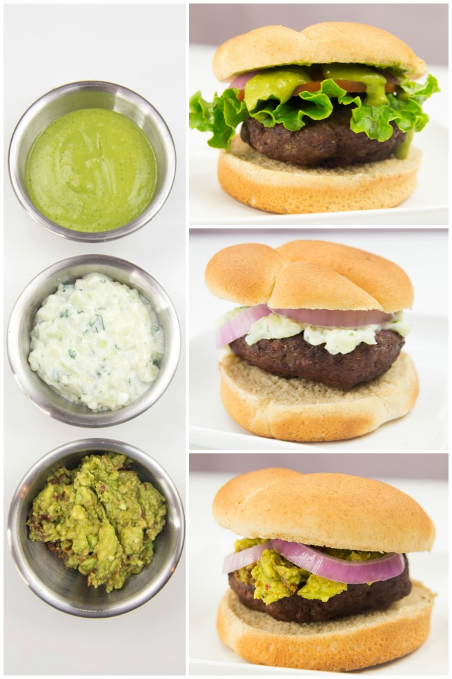 Burgers Three Ways